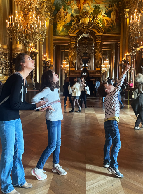 Jeu immersif à l'Opéra de Paris en famille