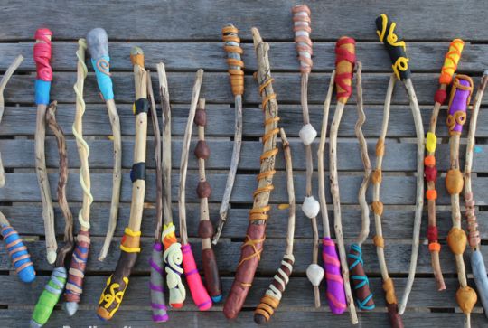 Baguettes magiques façon Harry Potter