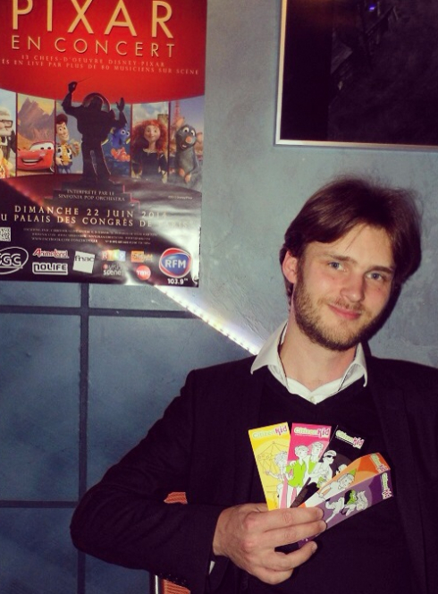 Constantin Rouits, chef d'orchestre du ciné-concert Pixar