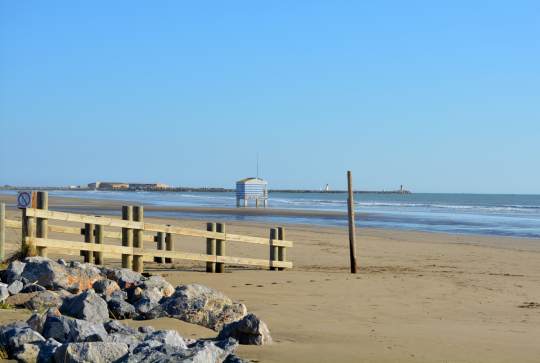 Aude - Plage des Chalets au calme