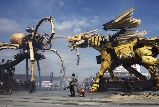 Halle de la Machine : l'Araignée et Long Ma