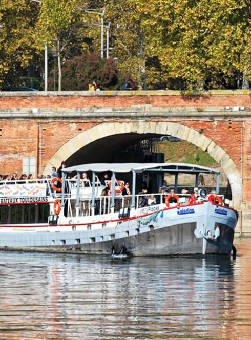 Croisière avec les bateaux toulousains