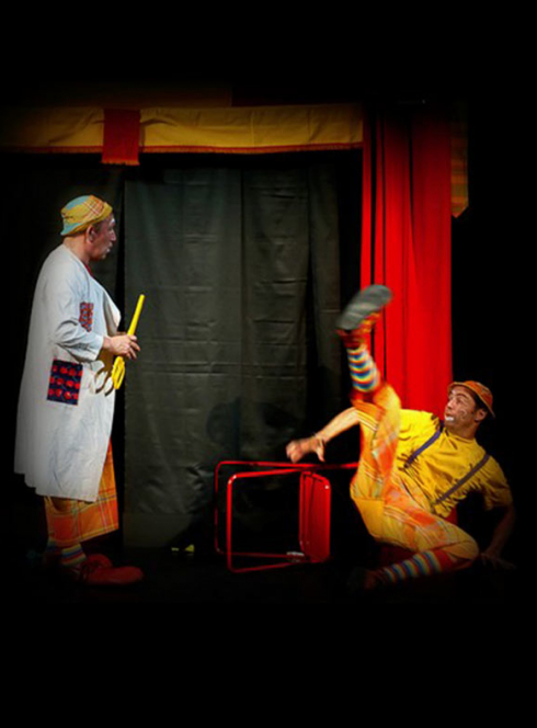 Titus et Zinzin font le pestacle