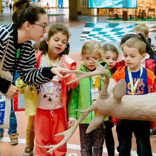 Biennale d'Art Contemporain : Visite au musée pour les enfants