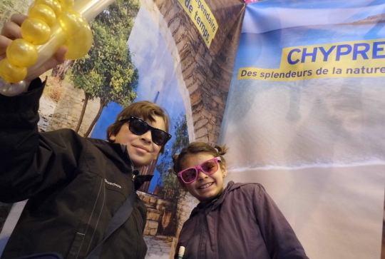 Photo famille Citizenkid - Salon mondial du Tourisme