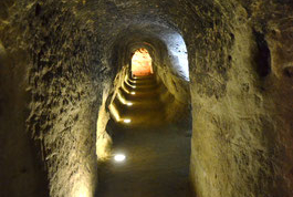 Souterrain de Castela - galeries
