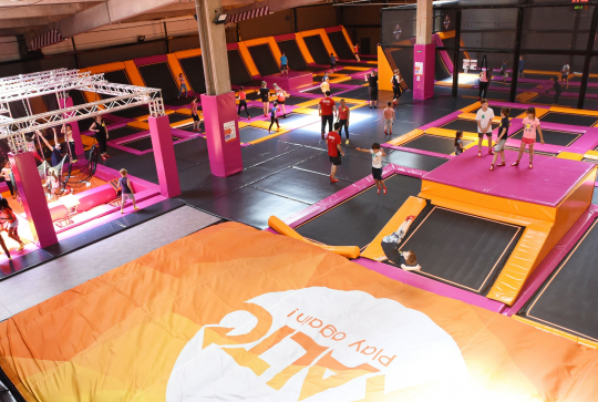 Trampolines à Exalto