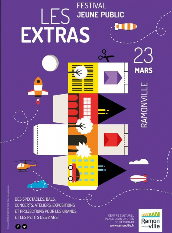 Festival Les Extras - Affiche 2019