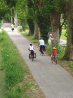 Voie verte Canal Garonne : vélo en famille