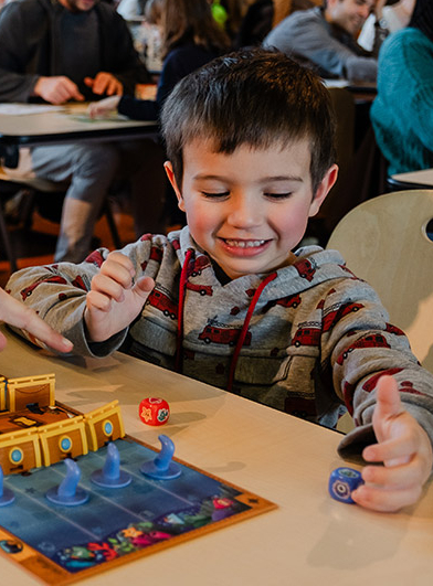 Festival des Jeux de Saint-Herblain : enfant et jeu de société