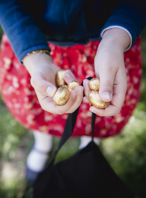 Chasse aux œufs de Pâques 2019 dans le jardin des Champs-Elysées