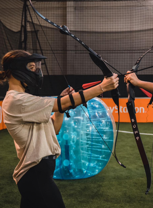 Bump Games Toulouse : archery tag