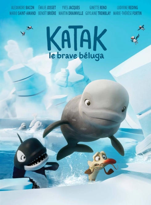 Katak le brave béluga : affiche