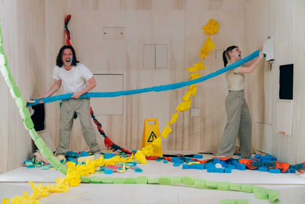 NIETES - Cie BRONKS - Guirlande