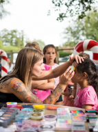 La Pavane festival : maquillage enfants