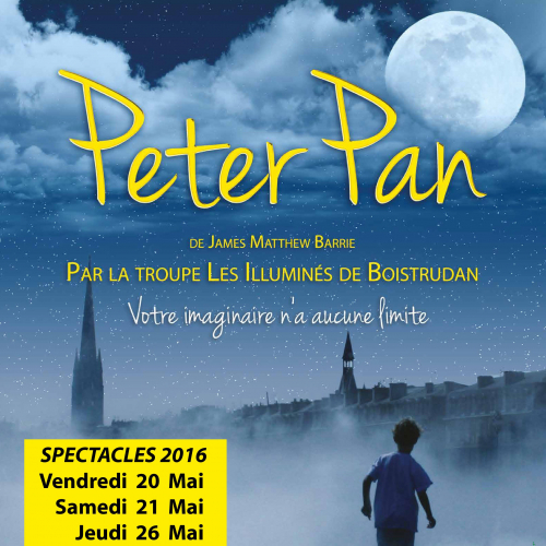 Affiche Peter Pan - Cie Les Illuminés