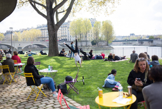 Parc Rives de Seine : enfants