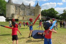 Joutes enfants au château de Saint-Aulaye
