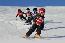 Les enfants au ski