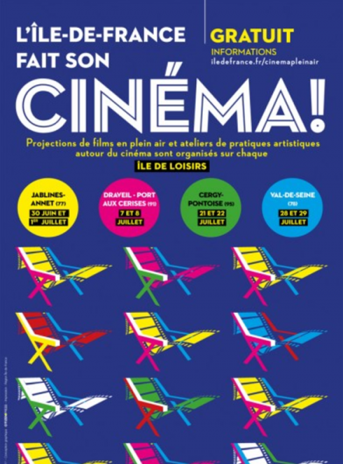 L'Île-de-France fait son cinéma - Affiche 2017