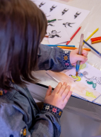 Festival BD Colomiers : atelier dessin