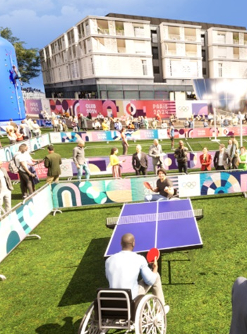 Le Club 24, le village olympique de Nantes, proposera des animations sportives et culturelles