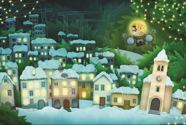 Mimi & Lisa - Les lumières de Noël : village