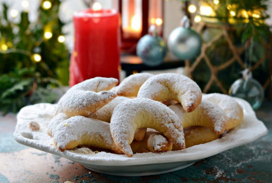 Lunes à la vanille : biscuits de Noël