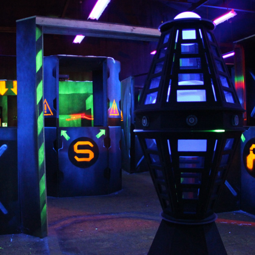 Megazone Lyon 9e laser game