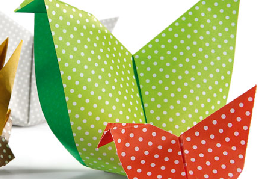 Poules Origami