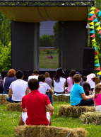 Cinéma de plein air à Liffré