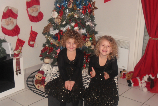 Concours mon beau sapin 2014 - Éléa et Lydie