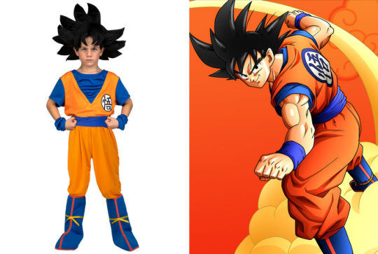 Déguisement Son Goku Dragon Ball Z pour Carnaval