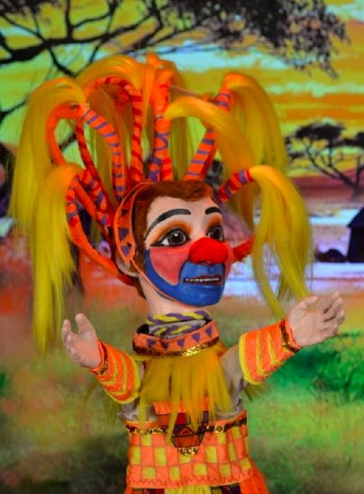 Guignol et le lion Simba