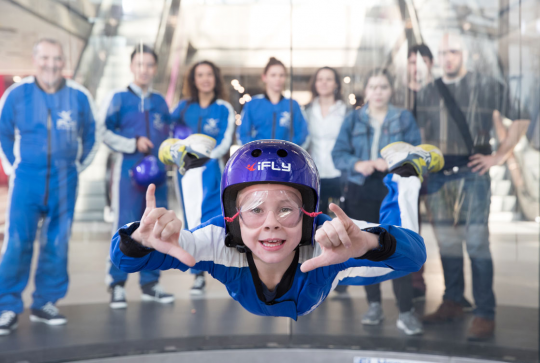 Simulateur de chute libre