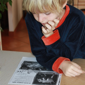 Devoirs avec baby-sitter
