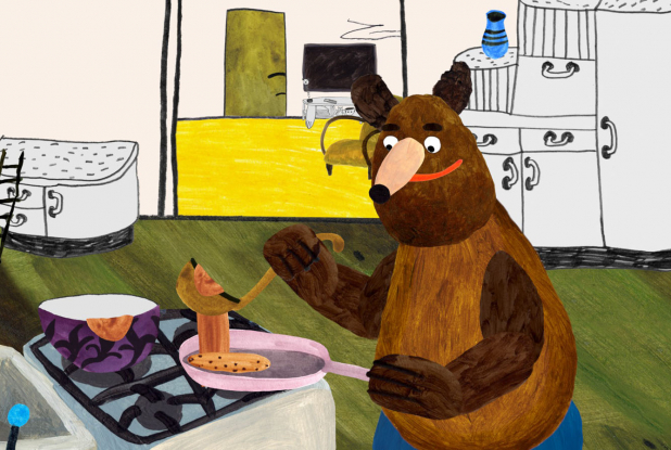 Les Ours gloutons : Nico fait à manger