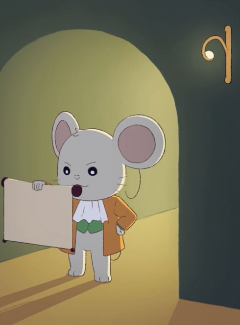 Mission Dentelé : Film d'animation, une petite souris