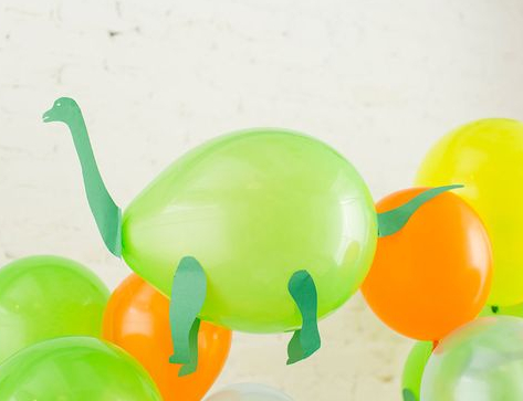 Ballons dinos