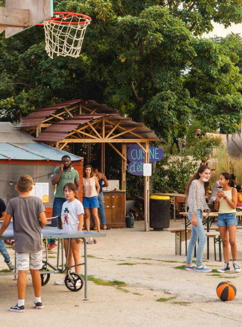 Vive les Groues : enfants qui jouent