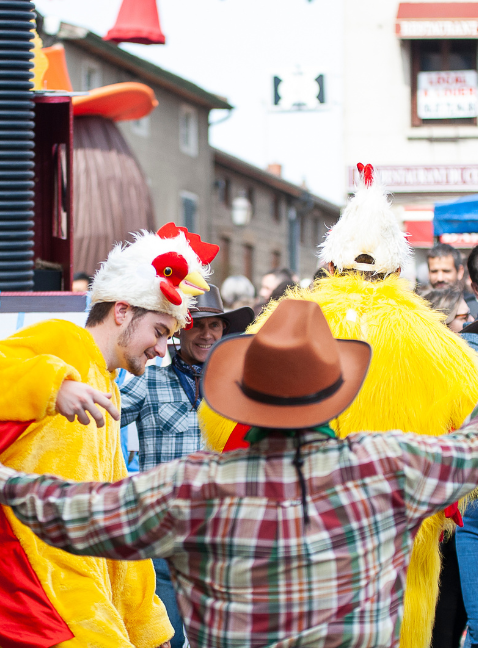 Fête des œufs de Montrottier dans les rues