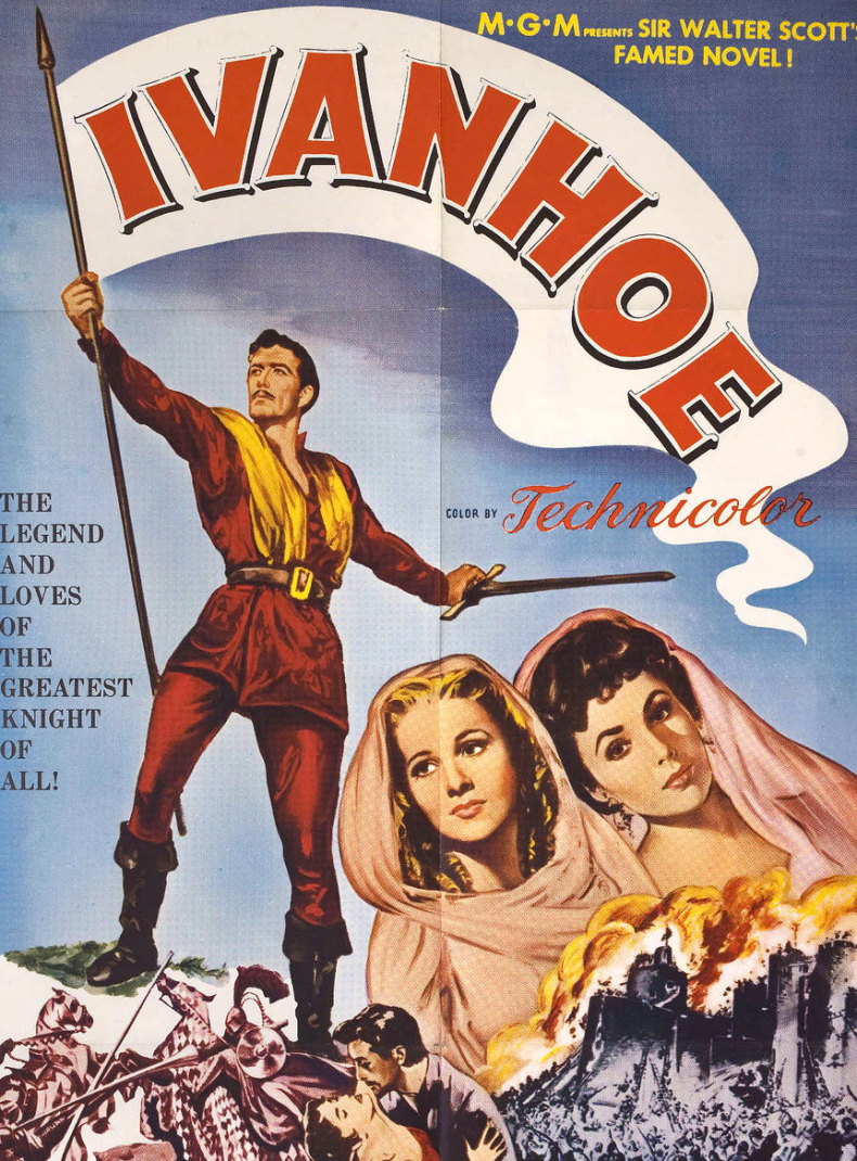 Ivanhoé (1952) film d'aventure avec Elizabeth Taylor Citizenkid