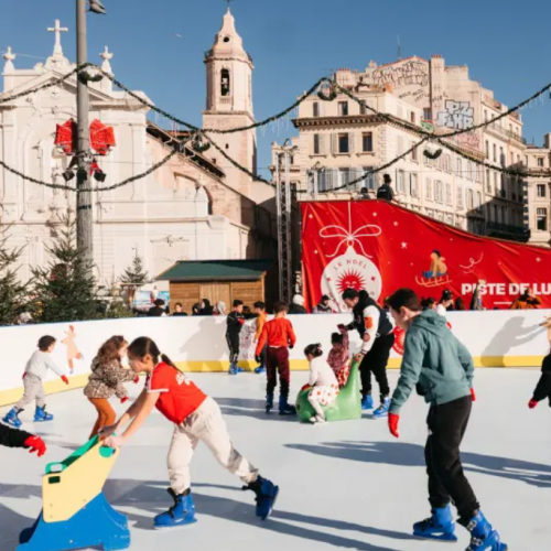Patinoire Marseille Noël 2025