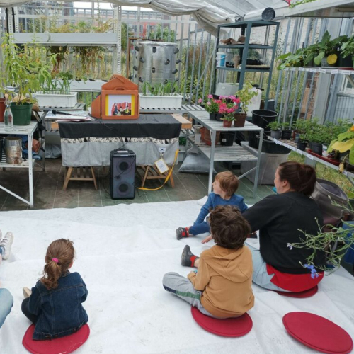 Lecture de conte Kamishibaï pour les 48h de l'agriculture urbaine