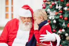 Où rencontrer le Père Noël avec les enfants ?