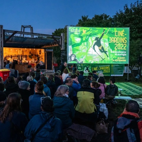 Ciné-Jardins : projection plein air