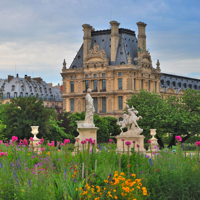 Jardin des Tuileries au Musée du Louvre