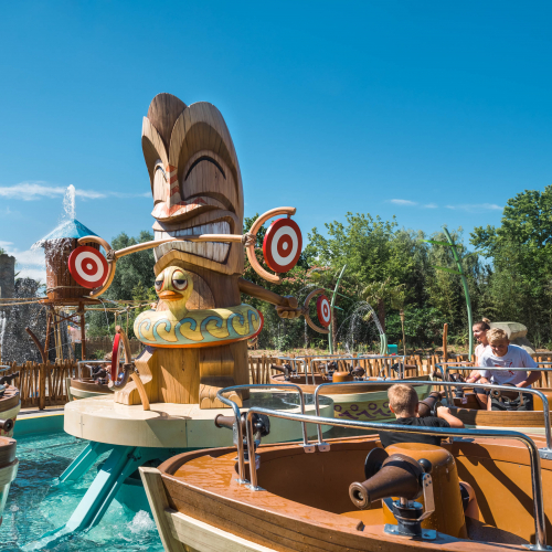 Attraction Tiki Academy à Walibi Rhône-Alpes