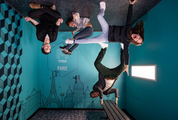 Musée de l'Illusion - salle inversée