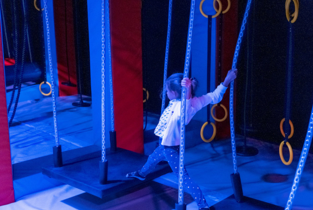 GOPARK : parcours ninja enfant